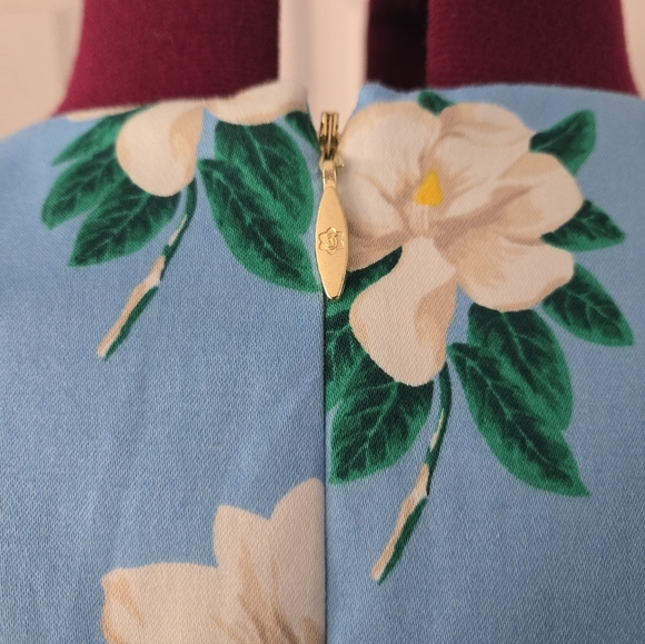 Draper James Magnolia Love Cotton Blend Circle Dress Size 8 - Picture 3 of 10